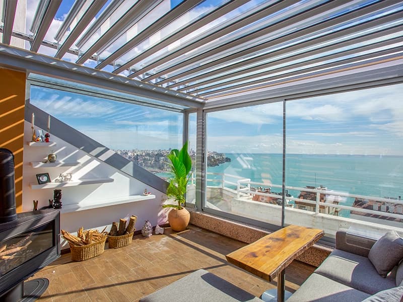 Durable Glass louver